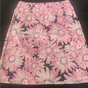 Talbots floral Skirt size 8